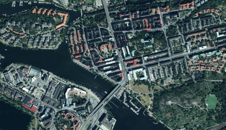 Stockholm från luften